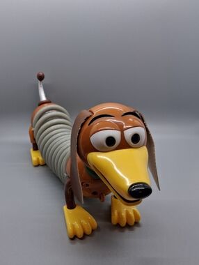 Disney Pixar Toy Story Light Up Slinky Dog 12" Mood Light Flashing Coils Works